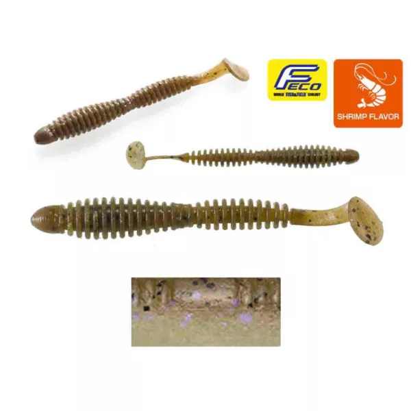 Tiemco Locoism Flexy Shad 7,6cm #224 Electric Shiner Plastikköder 9Stk