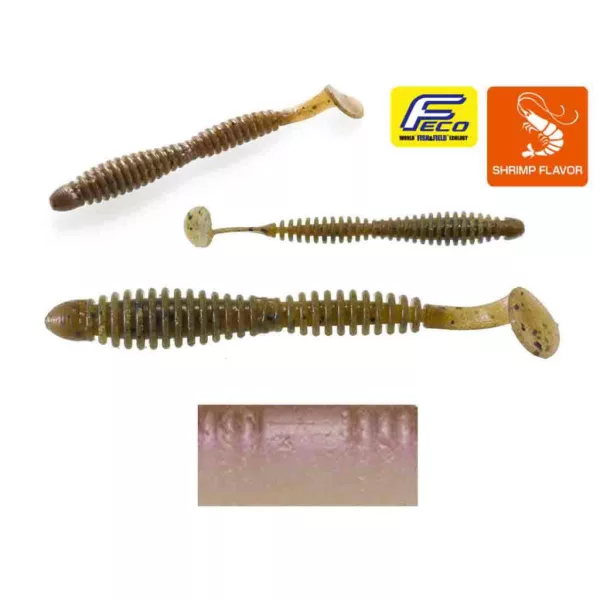 Tiemco Locoism Flexy Shad 7,6cm #226 Purple Smelt Plastikköder 7Stk.