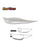 Tiemco Jerky Popper Eco 8,3cm 6gr 01 Pearl White Kunststoffköder 3 Stk.