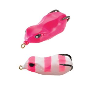 Tiemco Vajra Frog FRG-60 6cm 30 Striped Pink Froschimitation