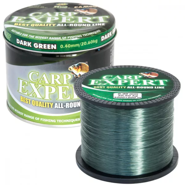 Schnur Carp Expert Dark Green 0,27 Mm 1200M