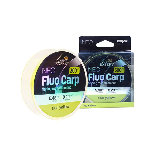 Carp Expert Neo Fluo Carp Fluo Gelb 0,40mm Monofile Hauptschnur 300m
