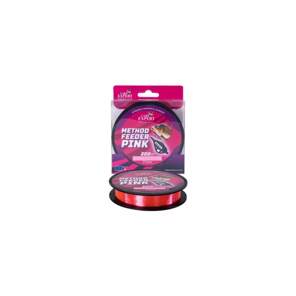 Schnur Carp Expert Method Feeder Pink 0.25Mm 200M 9,15Kg