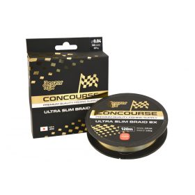   Benzar Concourse Ultra Slim 8X Braid 120m 0,100mm Geflochtene Hauptschnur