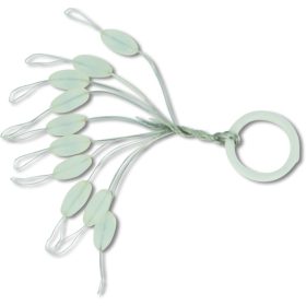 BLACK CAT SILIKONSTOPPER, OVAL 10 Stück/Packung 7MM