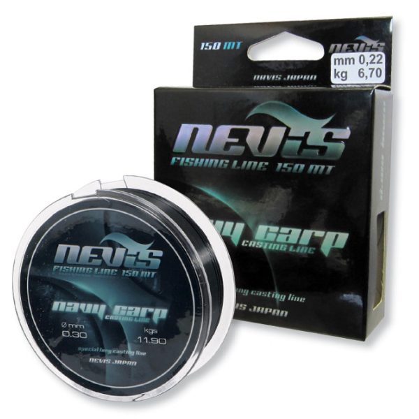 Nevis Navy Carp 300m 0.40mm Monofile Hauptschnur-Schwarz