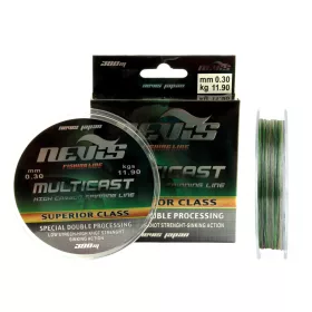 Nevis Multicast 150m 0.35mm Monofile Hauptschnur-Mehrfarbig