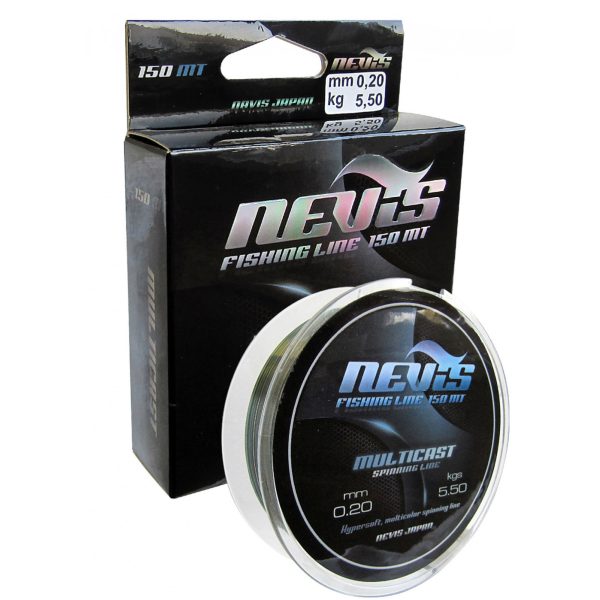Nevis Multicast 300m 0.22mm Monofile Hauptschnur-Mehrfarbig