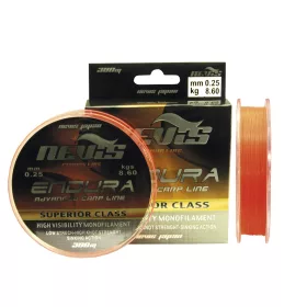 Nevis Endura 300m 0.25mm Monofil Hauptschnur-Fluo Rot