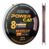 Nevis Powercat Braid Leader X8 20m 1,00mm Geflochtene Vorfachschnur-Braun
