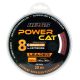 Nevis Powercat Braid Leader X8 20m 1.20mm Geflochtene Vorfachschnur-Braun