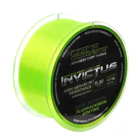   Carp Academy Invictus 600m 0.22mm Monofile Hauptschnur-Fluo Grün