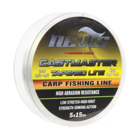 Nevis Castmaster Tapered Line 5x15m 0,28-0,57mm Schnur