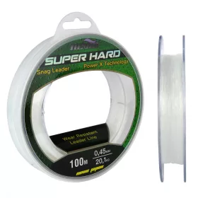  Nevis Superhart Snag Leader 100m 0.50mm Monofile Hauptschnur-Transparent