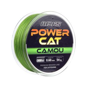 Nevis Powercat Camou 0,45mm Geflochtene Hauptschnur 300m