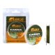 Carp Academy Karma Hooklink 20m 0.35mm 20lb Camo Geflochtene Vorfachschnur-Grün
