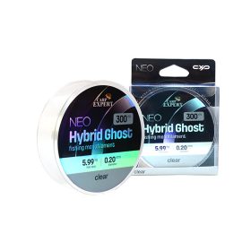   Carp Expert Neo Hybrid Ghost Glasklar 0,30mm Monofile Hauptschnur 300m