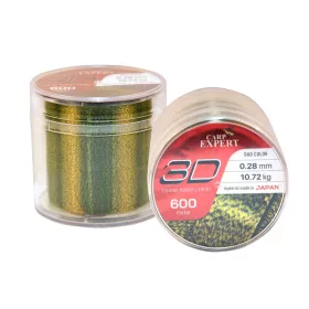 Carp Expert 3D Camouflage 0,25mm 600m Monofile Hauptschnur