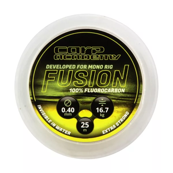 Carp Academy Fusion 0,40mm 25m Transparent Fluorocarbon Vorfachschnur