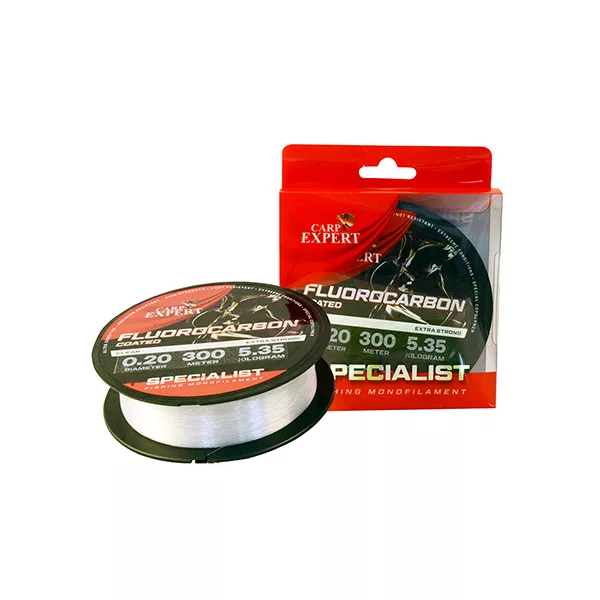 Carp Expert Specialist Fluorocarbon beschichtet 300m 0.35mm Monofile Hauptschnur