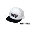 Decoy DA-17 Flat Mesh Cap White Black Baseballkappe 1Stk