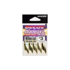 Decoy BL-5G Willow Leaf Gold 3 Spinner Blade 5 Stk.