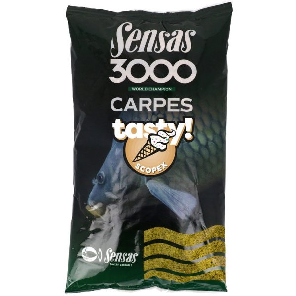 Sensas 3000 Karpfen Lecker Scopex Futter 1kg