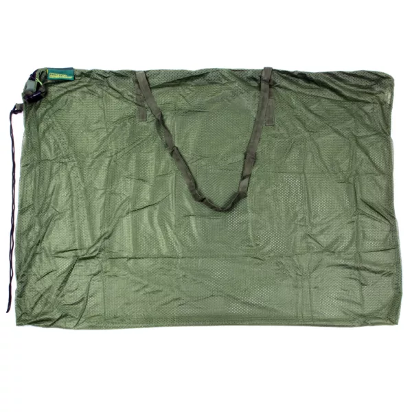CARP ACADEMY Karpfensack GRÜN + Halter 140x110 Fischhalte-Karpfensack