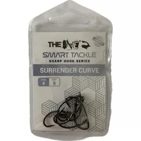The One Surrender Curve Black Nickel Haken #4 8 Stk./Packung