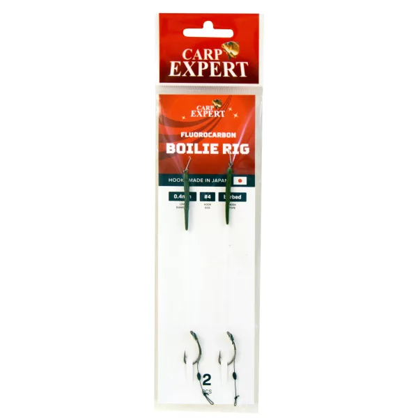 Carp Expert Fluorocarbon Boilie Rig Vorgebundenes Karpfen-Vorfach 4