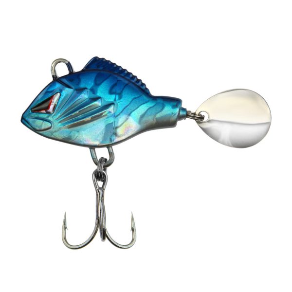 Reiva Jigging Spinner 6,3cm 21gr Blue Silver Kunstköder