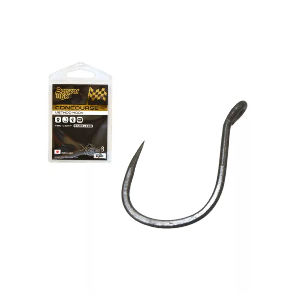 Benzár Mix Concourse Pro Carp 8 Öhrhaken ohne Widerhaken 8 Stück