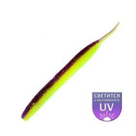 DS Sexy Worm 10,16cm Violet lemon 6Stk/Packung Plastikköder
