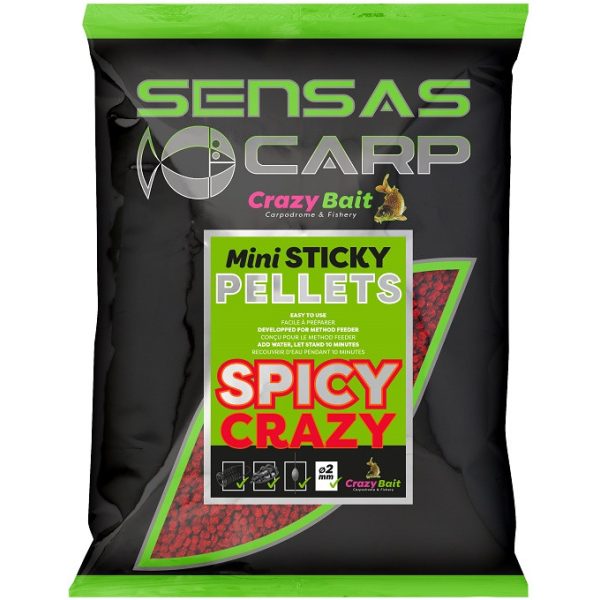 Sensas Pellet Mini Sticky Spicy Futterpellets 700gr