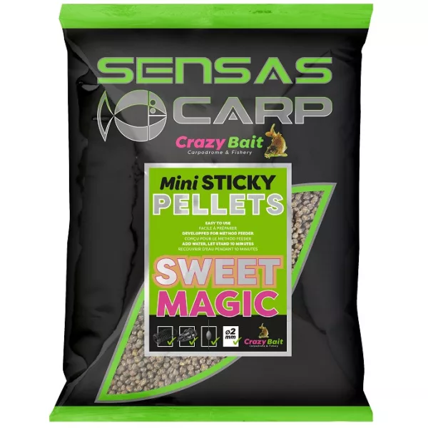 Sensas Pellet Mini Sticky Sweet Magic Futterpellets 700gr