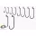 Eagle Claw Jig Ec O Shaughnessy Mit Öhr und Widerhaken 900 Bz 5/0 Spinn-Offset Haken