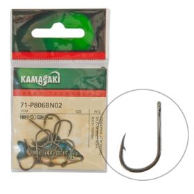 Kamasaki Carbon Haken P806Bn Nr. 04 Verp. (10Stk)