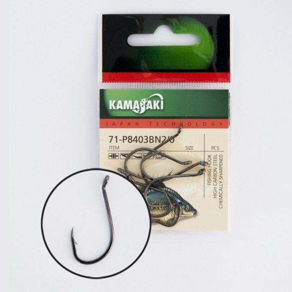 Kamasaki Carbonhaken P8403Bn Nr 04 Verpackt (10 Stk)
