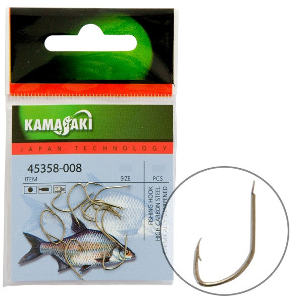 Kamasaki Carbon Haken P890Br Nr. 14 Verpackt (14Db)