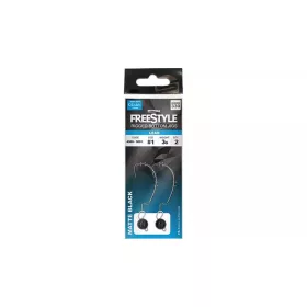 Spro FreeStyle Rigged Bottom Jigs Glow 10g #1/0 Grund-Jig