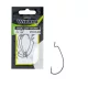 Wizard Wide Gap Worm mit Öhr und Widerhaken 2/0 Spinn-Offset-Haken