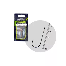   Wizard Zander Classic Pro geöhrter Haken mit Widerhaken 3/0 Zanderhaken