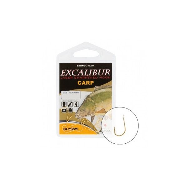 Excalibur Haken Carp Classic Gold 8