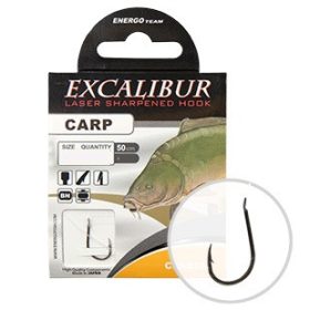 Excalibur gebundener Haken Karpfen Classic, Bn No.1