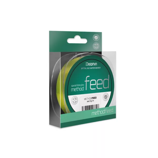 Delphin METHOD FEED 500m/gelb 0,18mm 6,6lbs