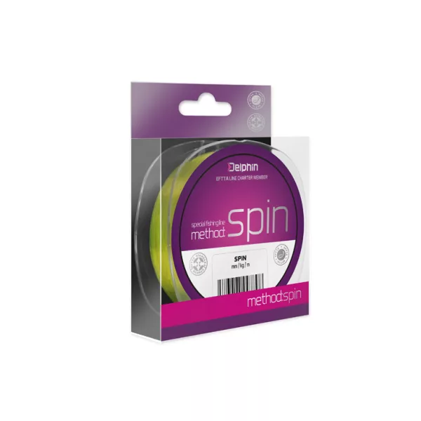 Delphin METHOD SPIN 200m/gelb 0,28mm 14,3lbs