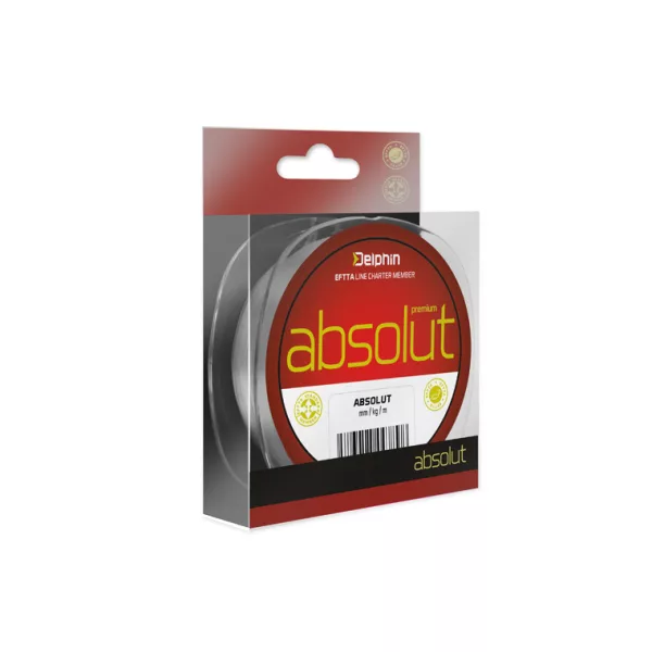 Delphin ABSOLUT 200m/transparent 0,18mm 6,9lbs