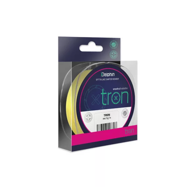 Delphin TRON fluogelb / 300m 0,06mm 6lbs