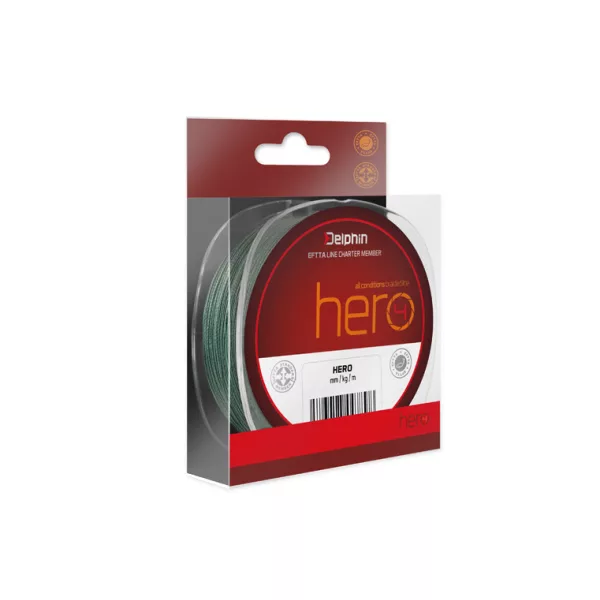 Delphin HERO grün 117m 0,16mm 22lbs