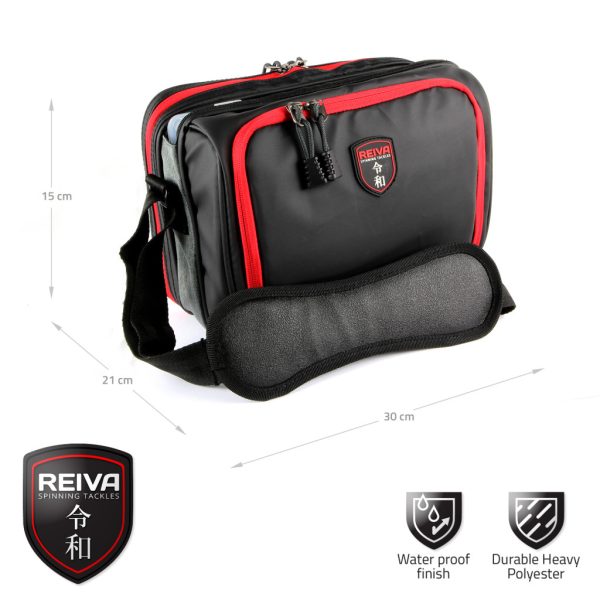 Reiva Spinnertasche 30x21x15cm mit 1 Box Spinnertasche